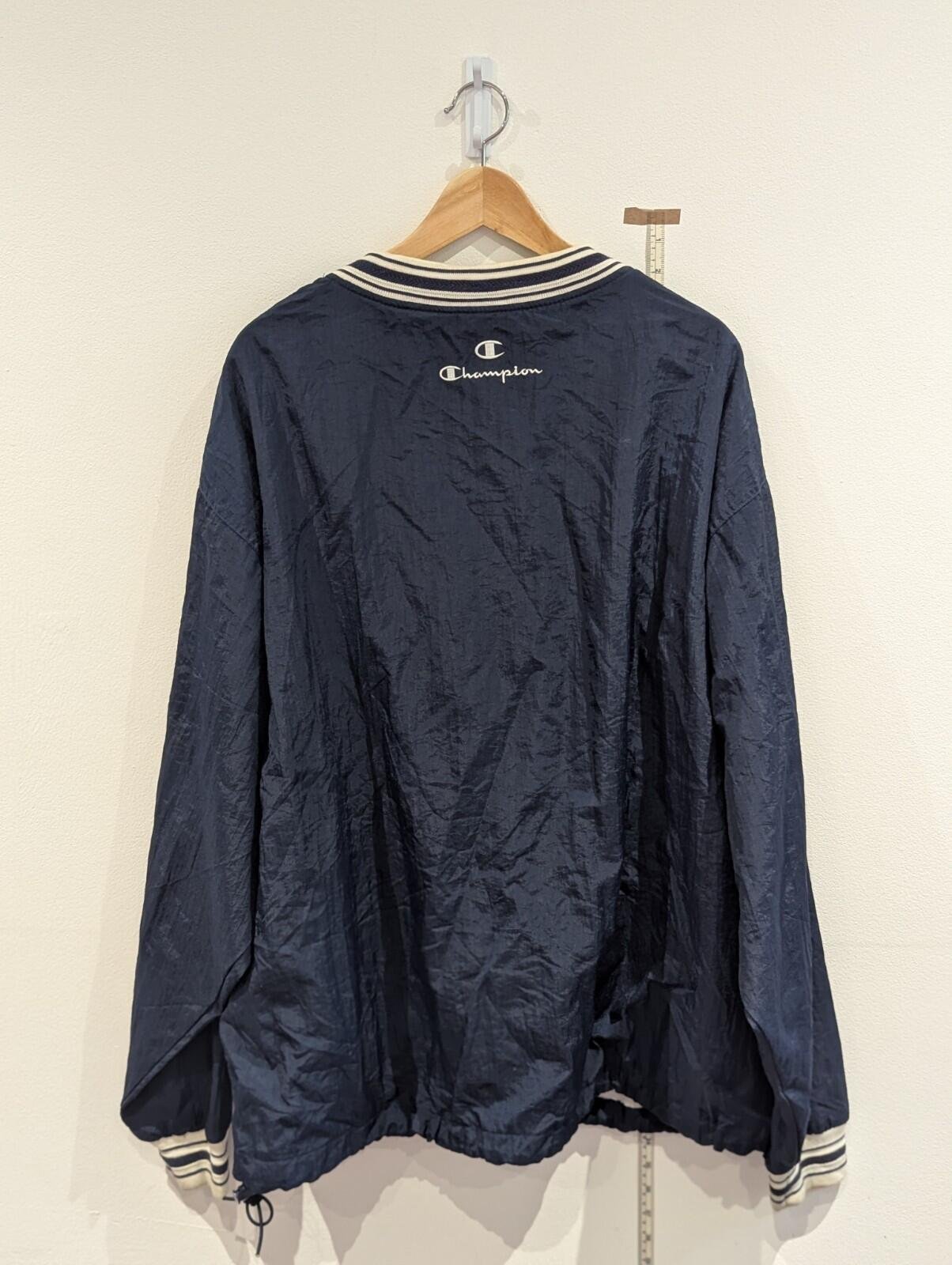 Vintage Champion Windbreaker Jacket State Of New Jersey Camden Size Extra Large - Image 3
