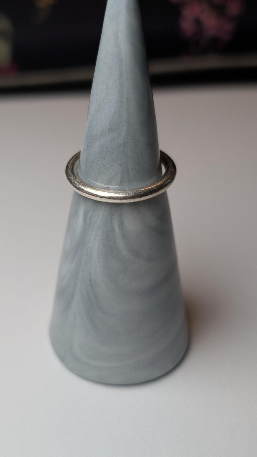 Genuine Pandora Sterling Silver Stacking Band Ring | Size K | S925 Silver - Image 3