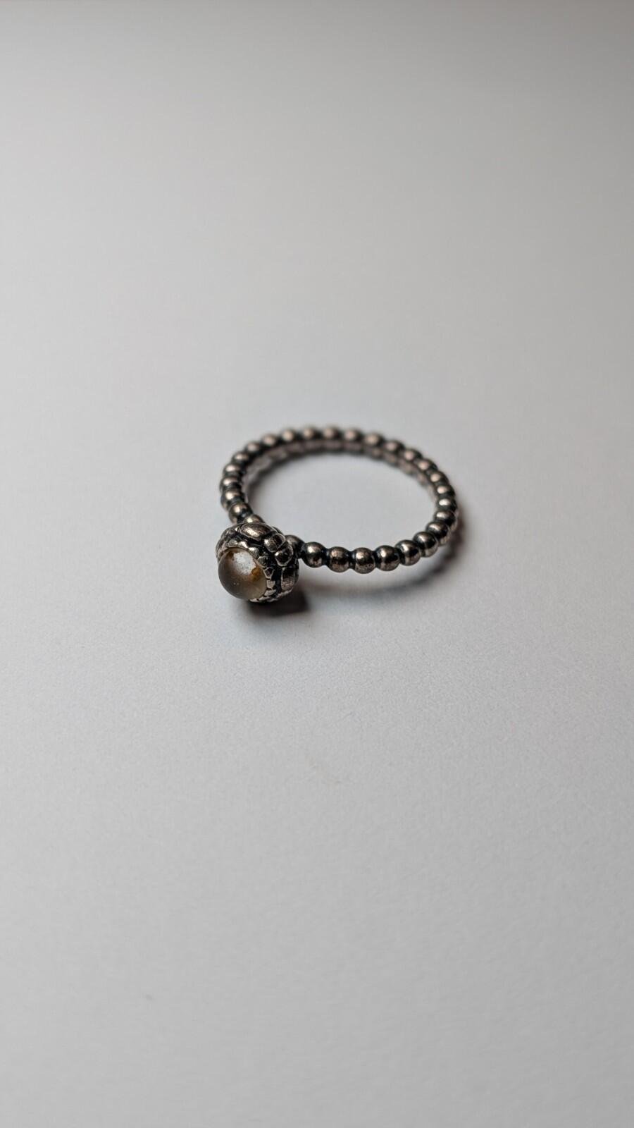 Genuine Pandora Sterling Silver Ring | Size O 1/2 - Image 2