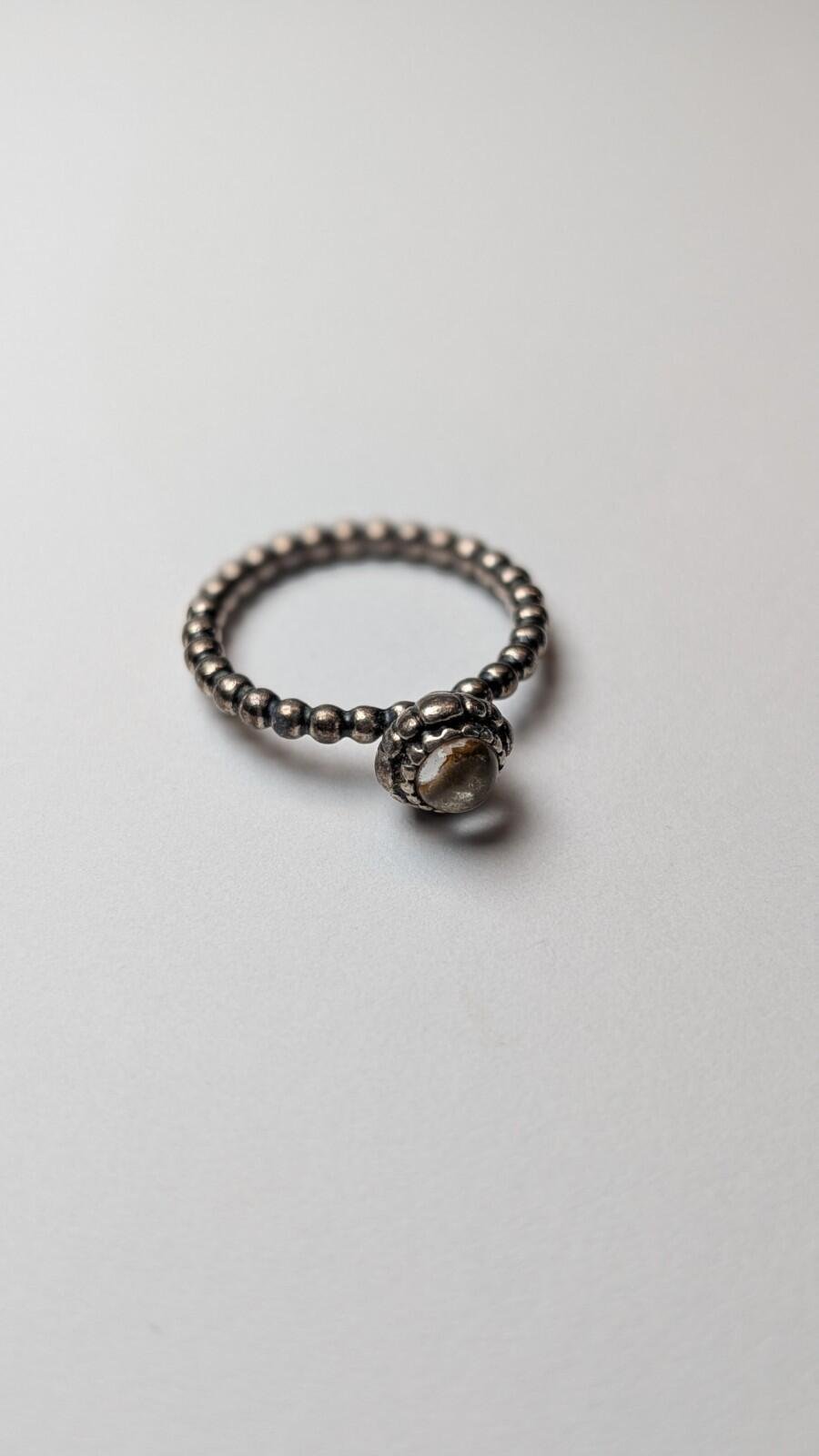 Genuine Pandora Sterling Silver Ring | Size O 1/2 - Image 3