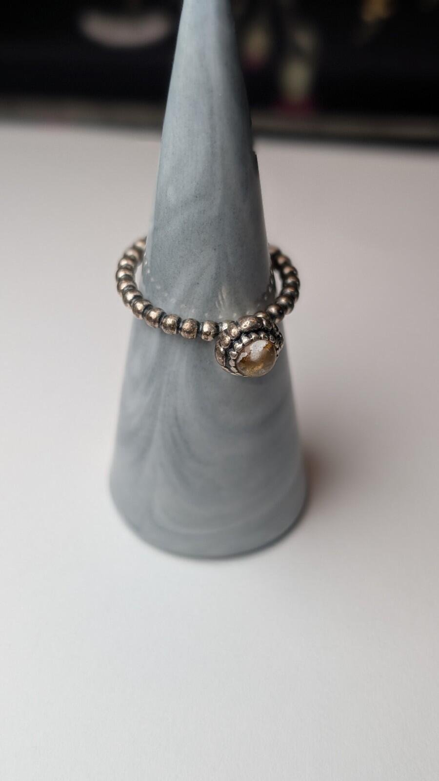 Genuine Pandora Sterling Silver Ring | Size O 1/2 - Image 4