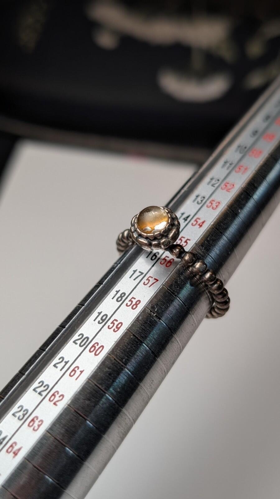 Genuine Pandora Sterling Silver Ring | Size O 1/2 - Image 8