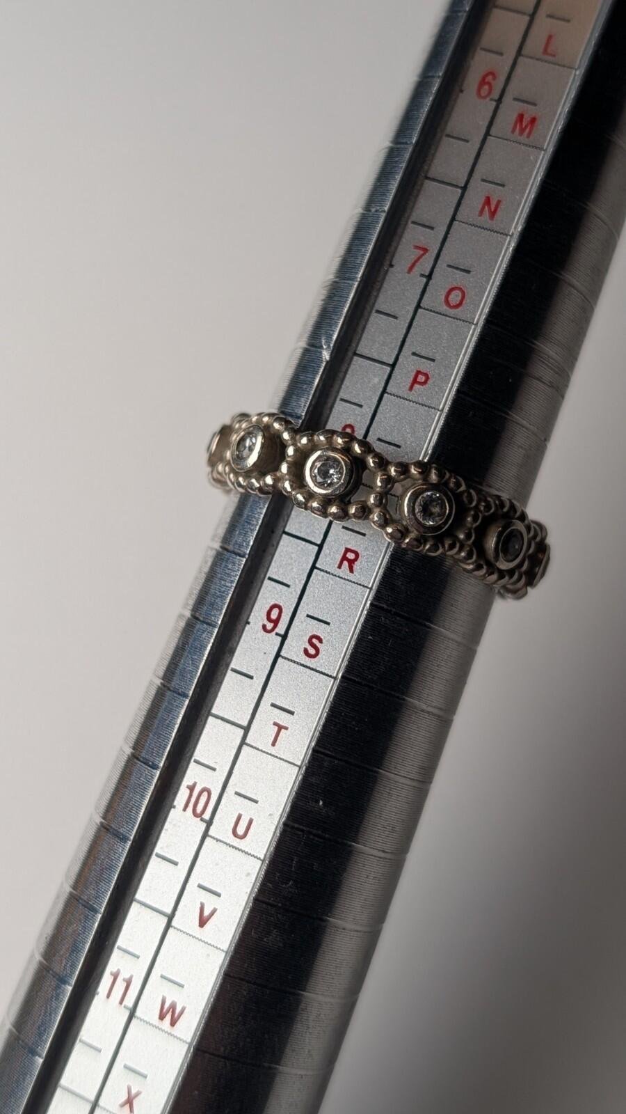 Genuine Pandora Sterling Silver Her Majesty Clear CZ Ring | Size O 1/2 | S925 - Image 4