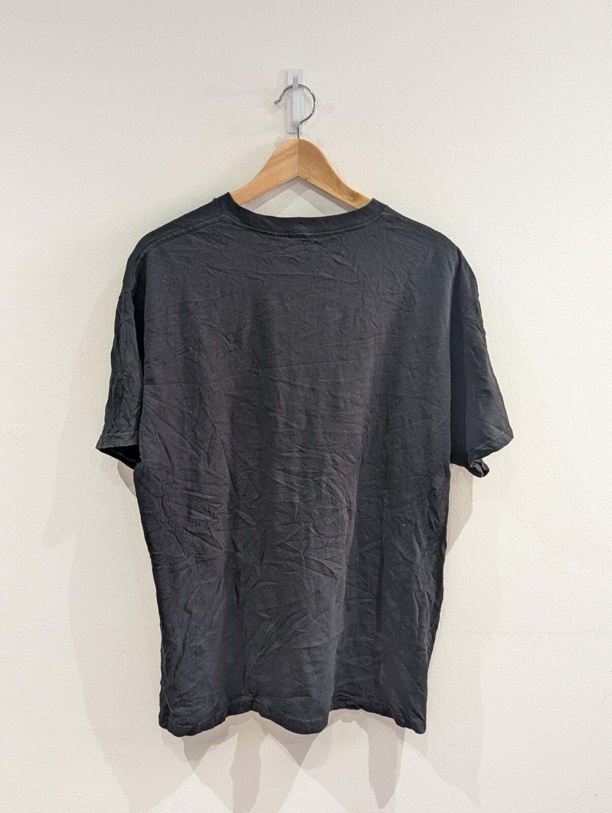 Vintage Style Pink Floyd Rainbow Prism Moon Black T Shirt Size Extra Large - Image 2