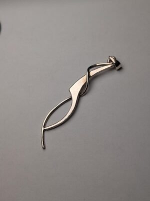 Sterling Silver Vintage Kit Heath Knott Pendant | 925 Silver