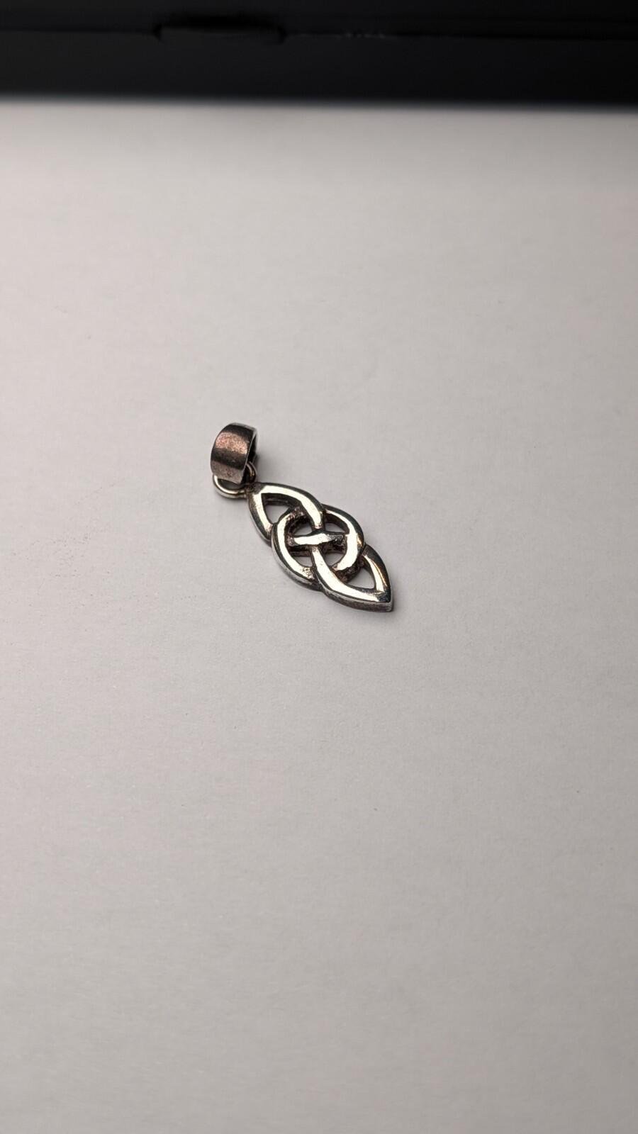 Vintage Sterling Silver Celtic Pendant | 925 Silver - Image 3