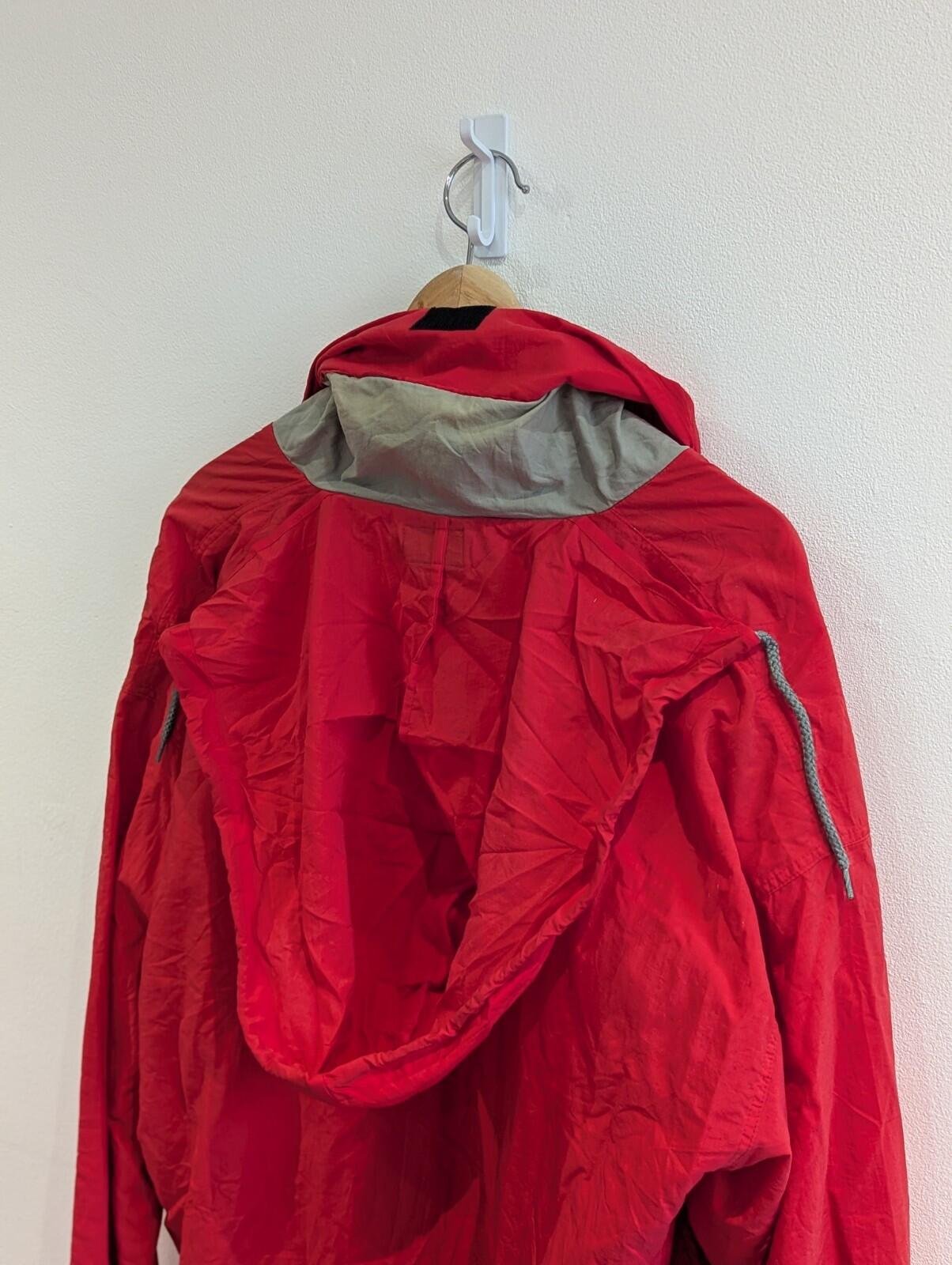 Vintage 90s Champion Windbreaker Jacket Red Coat | Size Large | Champion Jacket - Image 6