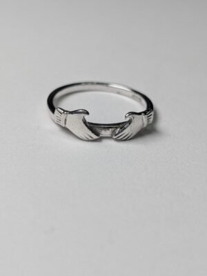 Vintage Sterling Silver Cladgadh Ring | Size O Cladgadh Silver Ring | 925 Silver