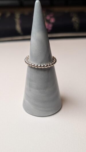 Genuine Sterling Silver Pandora Bubble Stacking Ring | Size N 1/2 | S925 ALE