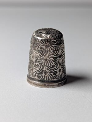 Vintage / Antique Sterling Silver Thimble | Weight: 3.08g