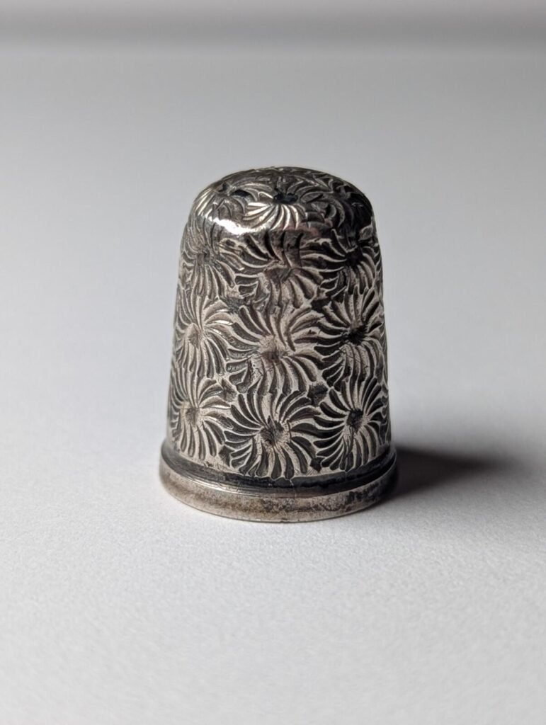 Vintage / Antique Sterling Silver Thimble | Weight: 3.08g