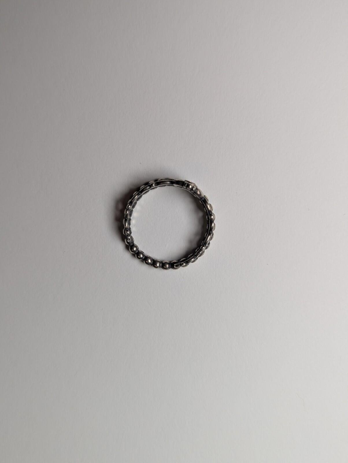 Genuine Sterling Silver Pandora Princess Tiara CZ Stacking Ring | Size N | S925 - Image 5