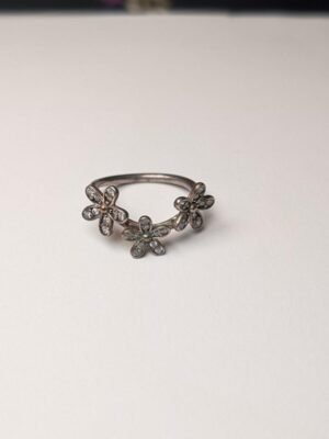 Genuine Sterling Silver Pandora Flower Ring | Size I 1/2 | S925 ALE Silver