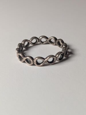 Genuine Sterling Silver Pandora Infinite Shine Infinity Ring | Size S | S925 ALE