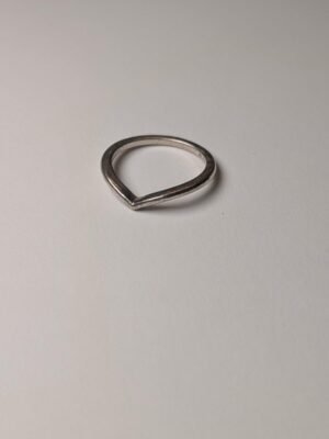 Genuine Sterling Silver Pandora Wishbone Ring | Size K 1/2 | S925 ALE Silver
