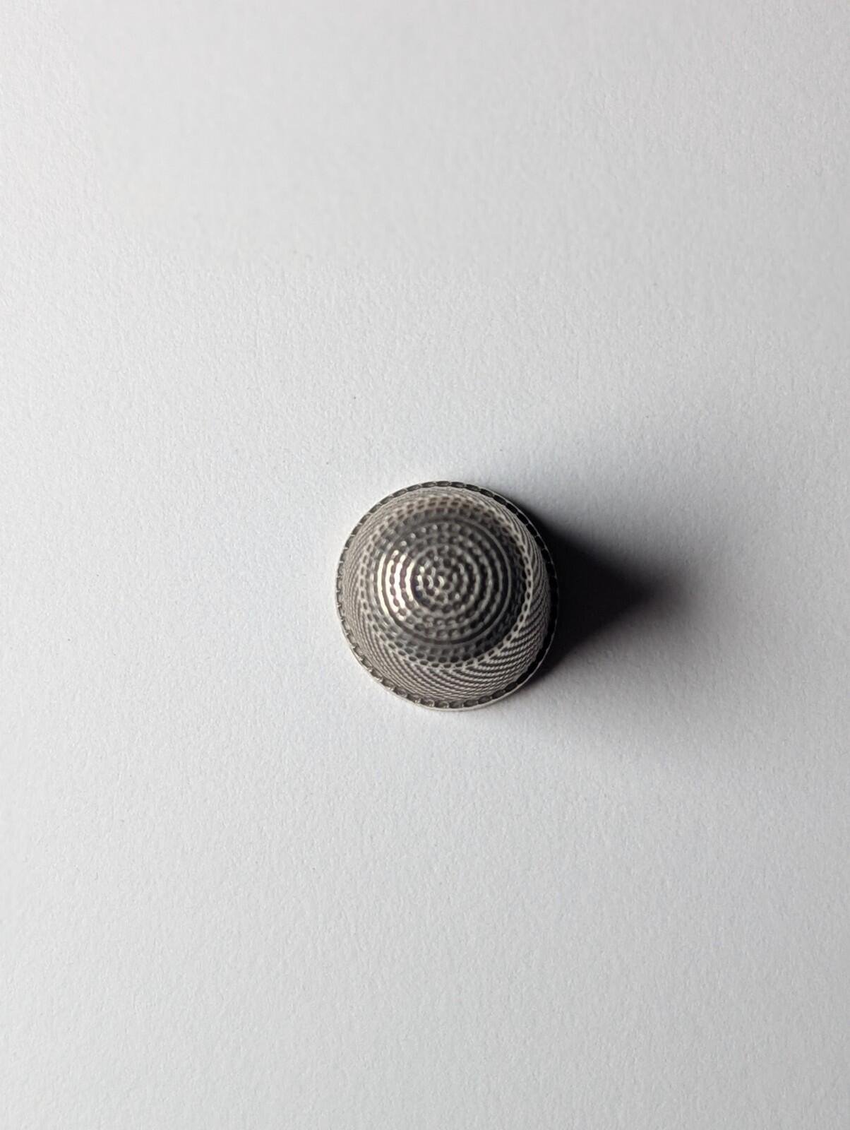 Antique Sterling Silver 1908 Chester Thimble | Weight: 2.66g - Image 4