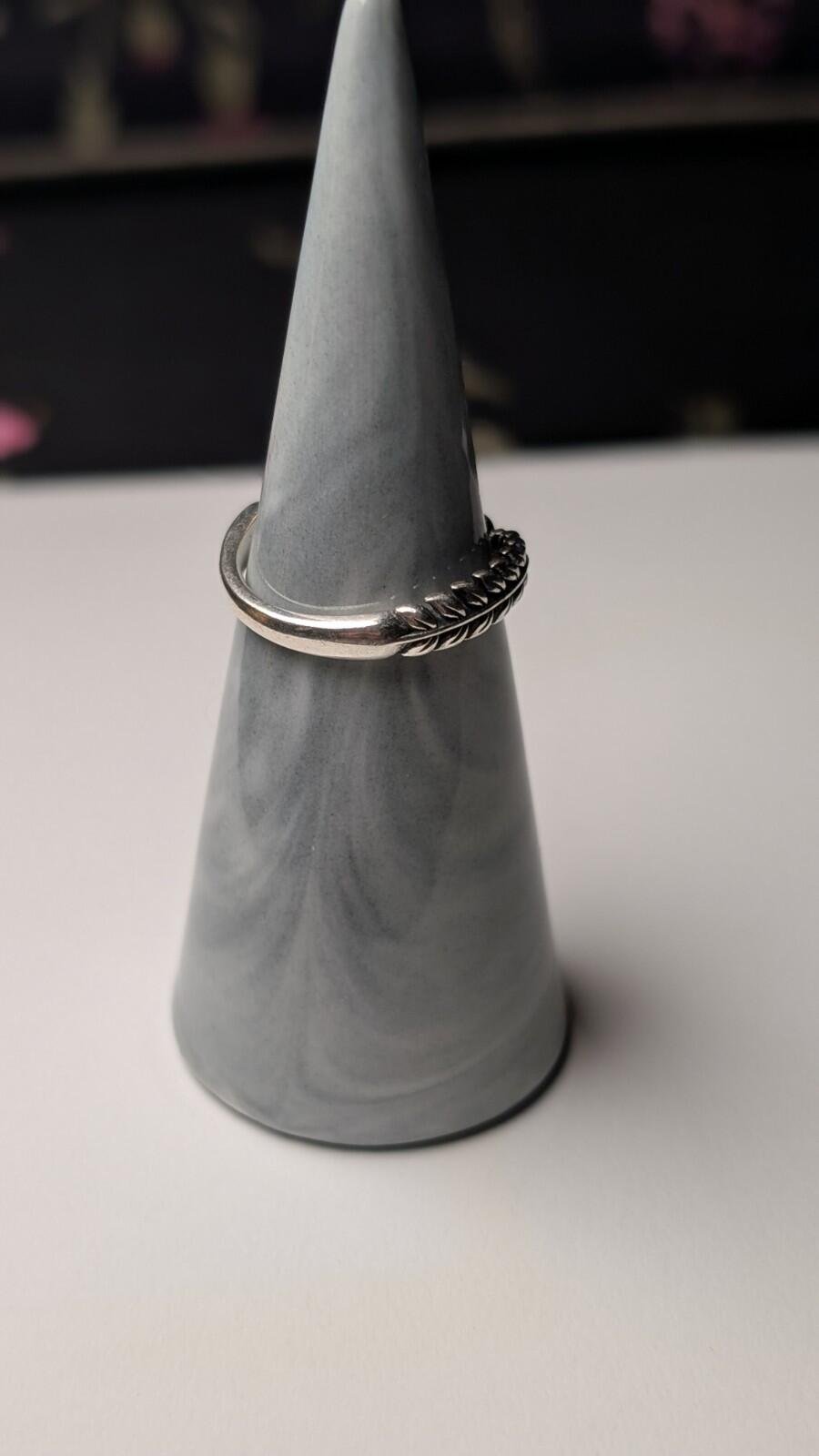Genuine Sterling Silver Pandora Wishbone Ring | Size M | S925 ALE Silver - Image 8
