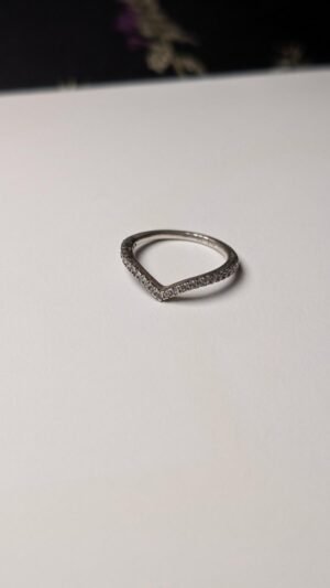 Genuine Sterling Silver Pandora Wishbone Ring | Size K | S925 ALE Silver