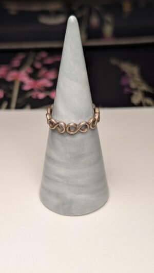 Genuine Sterling Silver Pandora Infinity Ring | Size N 1/2 | S925 ALE Silver