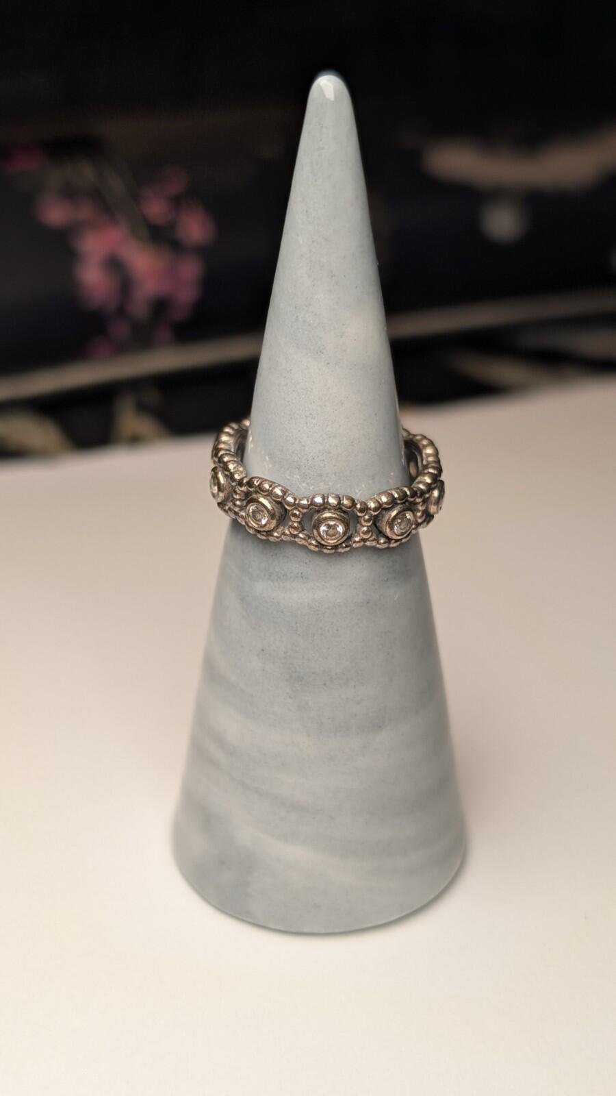 Genuine Sterling Silver Pandora Ring | Size L 1/2 | S925 ALE Silver - Image 6