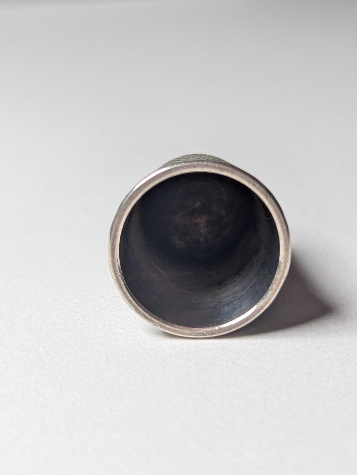 Antique Sterling Silver 1897 Birmingham Thimble | Weight: 3.85g - Image 4