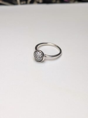 Genuine Sterling Silver Pandora Cluster Ring | Size K | S925 ALE Silver