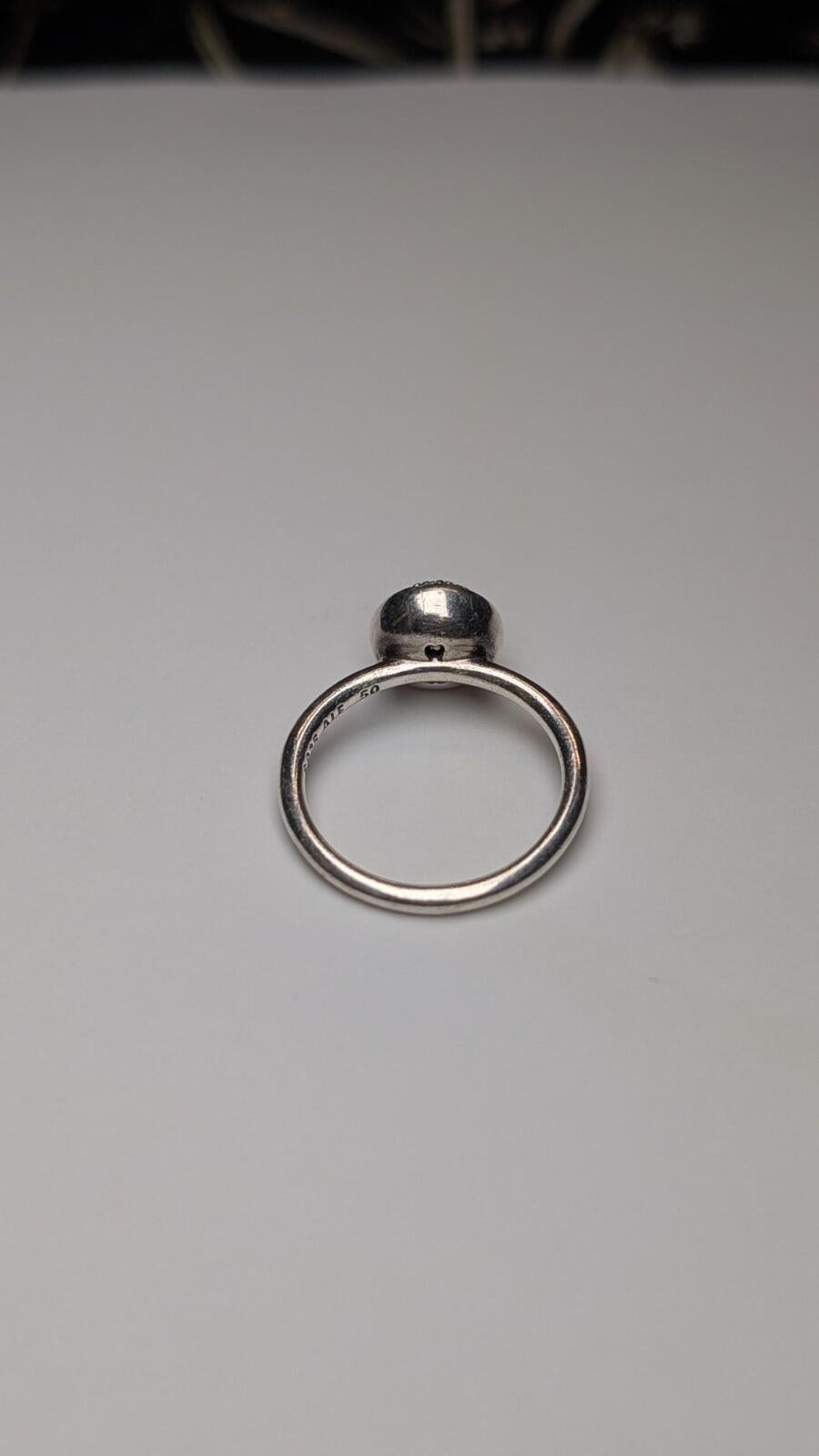 Genuine Sterling Silver Pandora Cluster Ring | Size K | S925 ALE Silver - Image 2