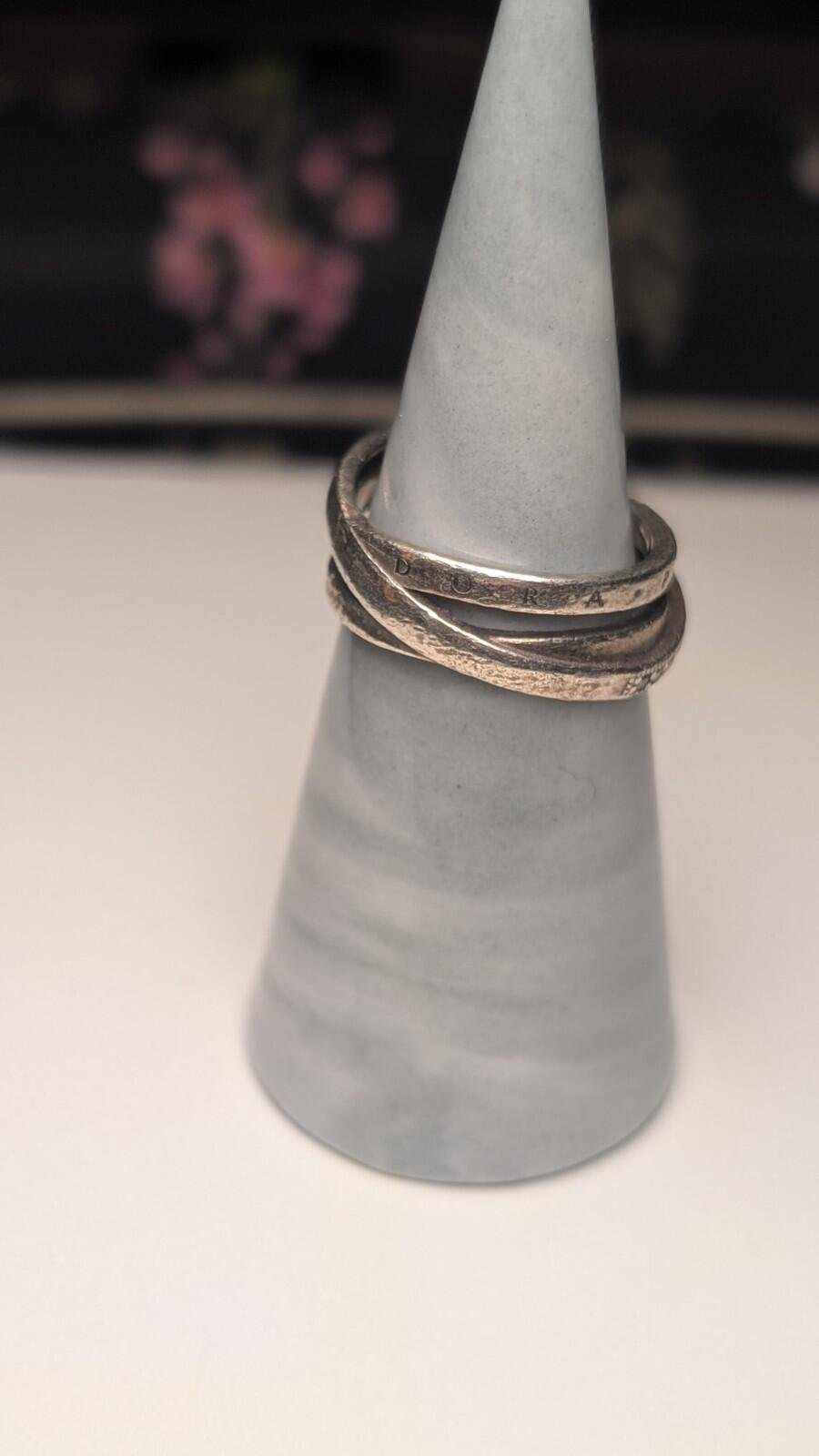 Genuine Sterling Silver Pandora ALE Entwined Crossover CrissCross Ring | Size P - Image 7