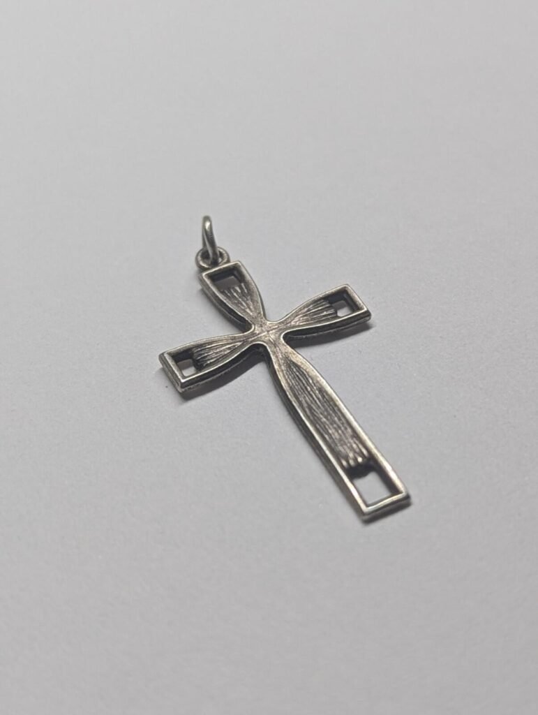 Vintage Sterling Silver Christian Cross | 925 Silver