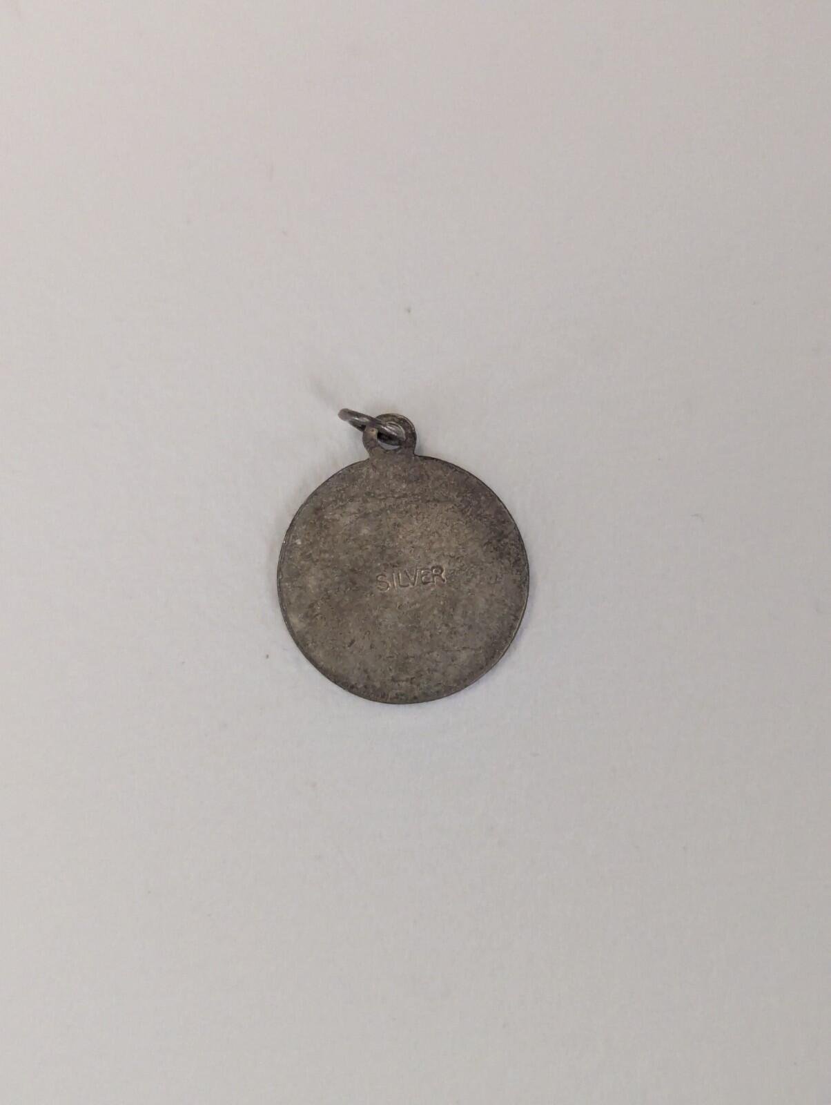 Vintage Sterling Silver St Christopher Pendant | 925 Silver - Image 5