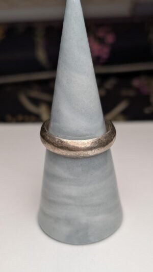 Vintage Sterling Silver Men's Band Ring | Size S 1/2 | 925 Silver