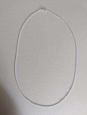 925 Sterling Solid Silver 20-inch Curb Link Chain 51cm