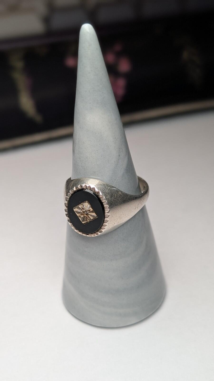 Vintage Sterling Silver 1978 Men's Signet Ring | Size S | 925 | Made In London - Image 6