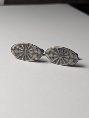 Vintage Sterling Silver Darts Cufflinks | 925 Sivler | Darts Cufflinks