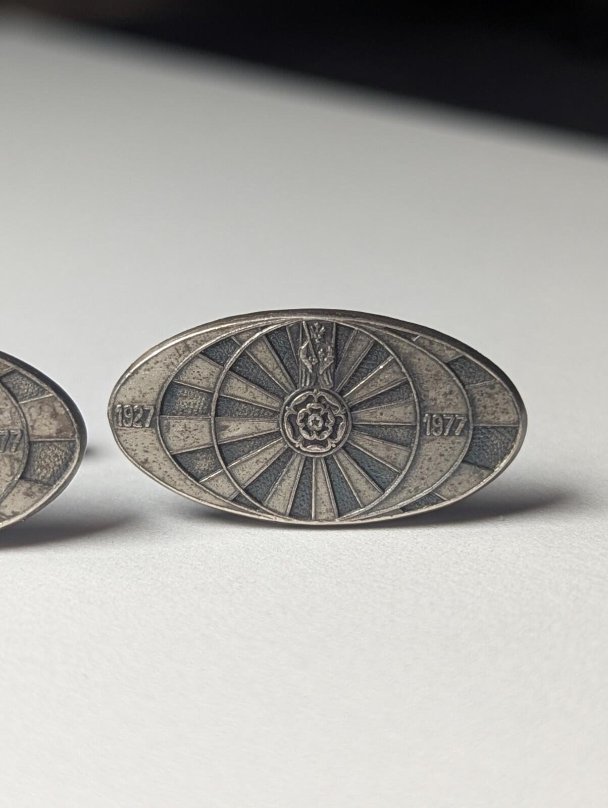Vintage Sterling Silver Darts Cufflinks | 925 Sivler | Darts Cufflinks - Image 4