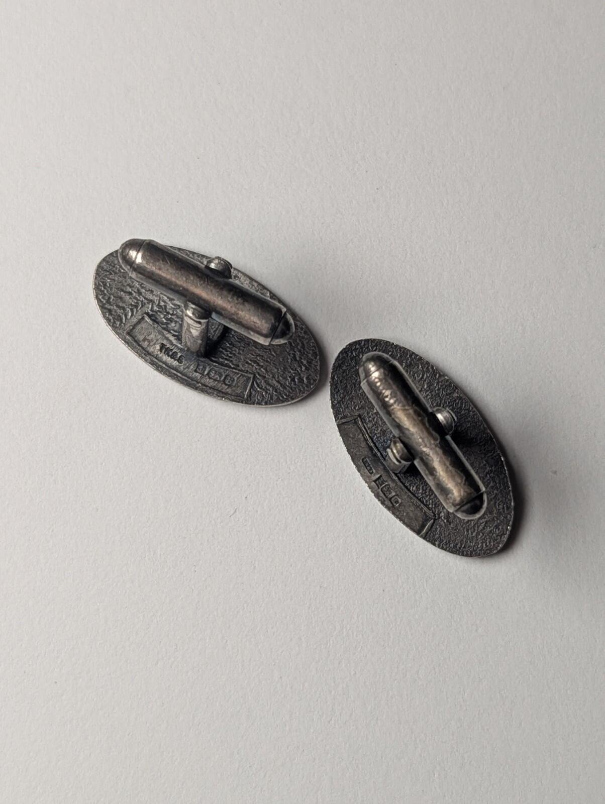 Vintage Sterling Silver Darts Cufflinks | 925 Sivler | Darts Cufflinks - Image 5