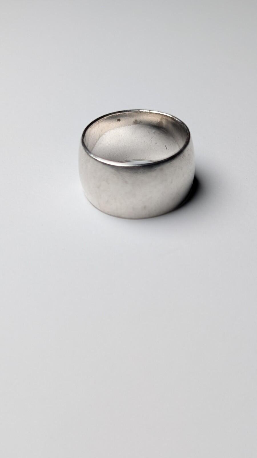 Vintage Sterling Silver Band Ring | Size I | 925 Silver - Image 2