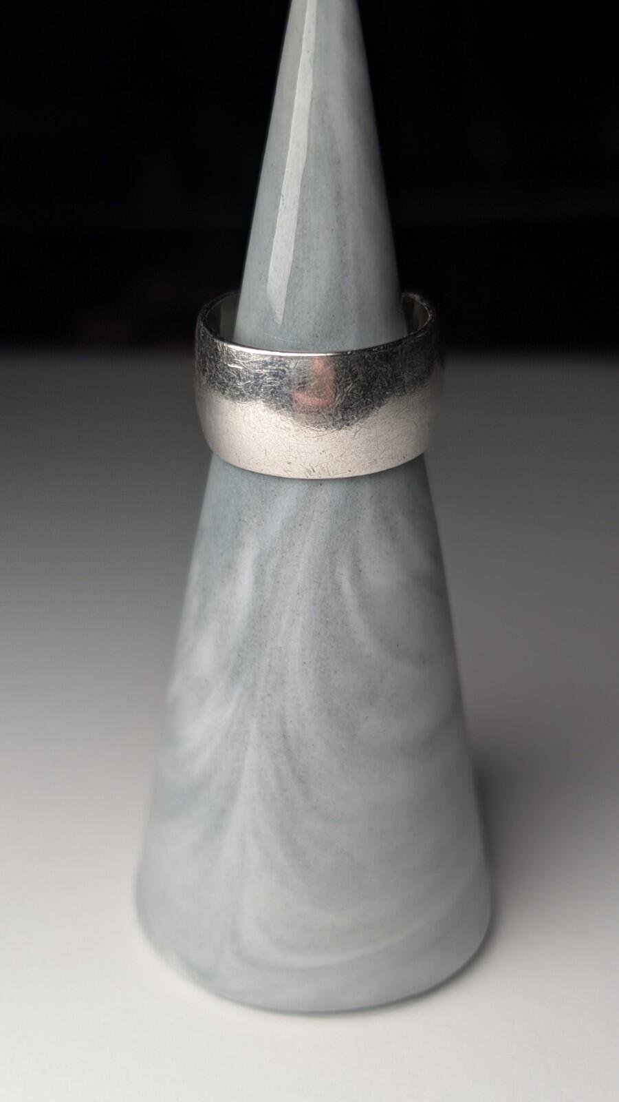 Vintage Sterling Silver Band Ring | Size I | 925 Silver - Image 3