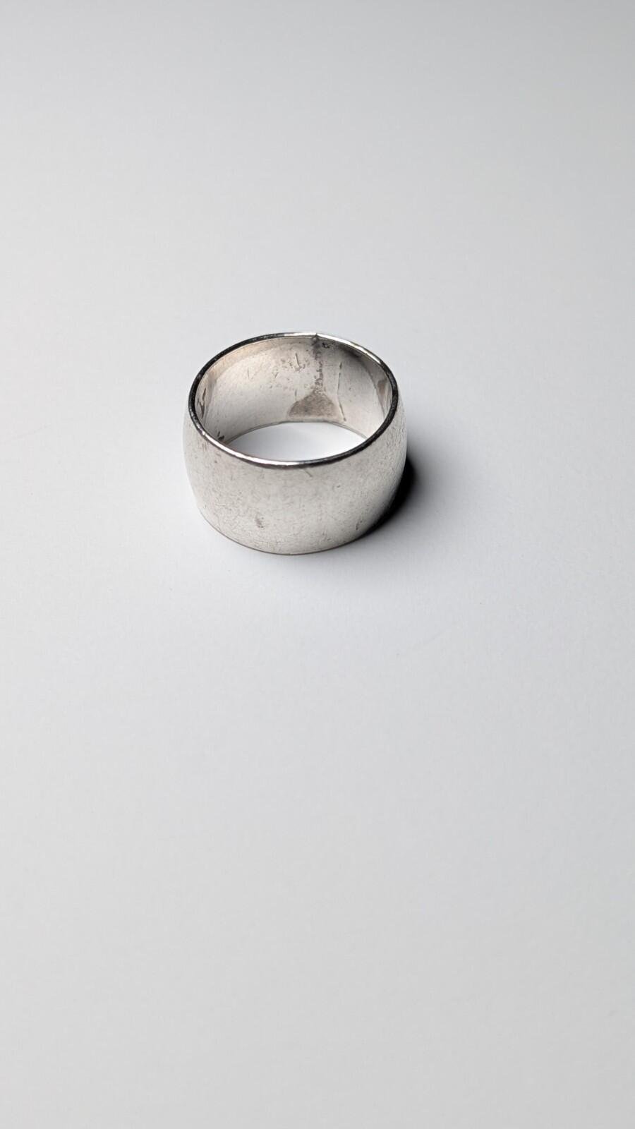 Vintage Sterling Silver Band Ring | Size I | 925 Silver - Image 4