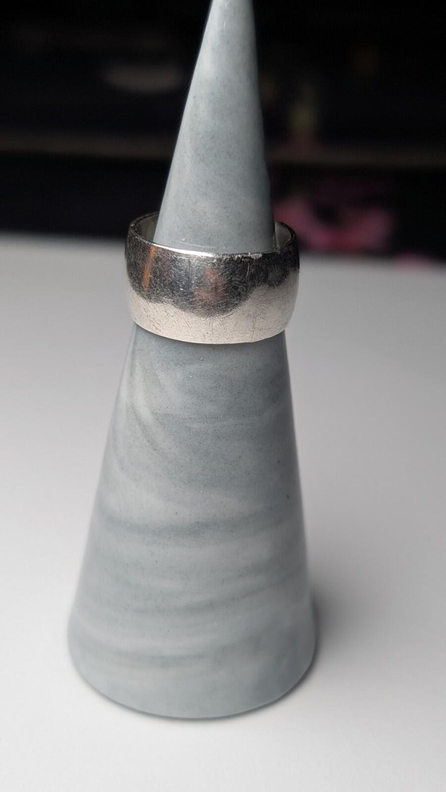 Vintage Sterling Silver Band Ring | Size I | 925 Silver - Image 6