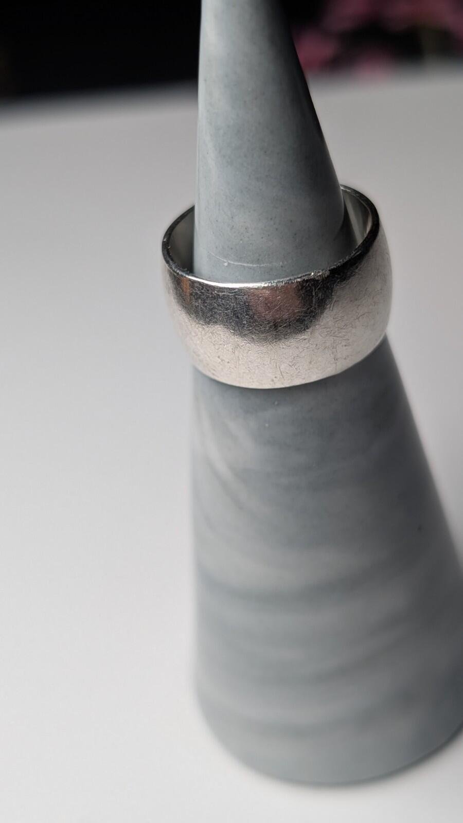 Vintage Sterling Silver Band Ring | Size I | 925 Silver - Image 7