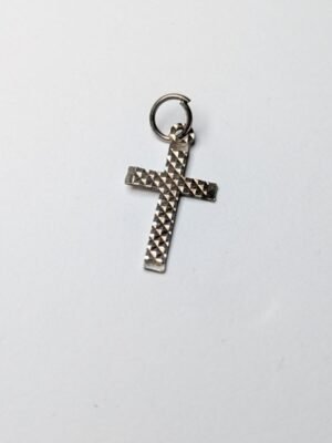 Vintage Sterling Silver Christian Cross | 925 Silver | 0.4g