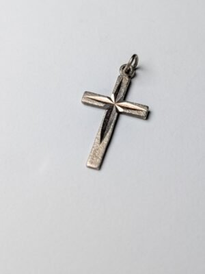 Vintage Sterling Silver Christian Cross | 925 Silver | 0.59g