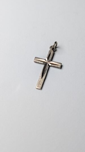 Vintage Sterling Silver Christian Cross | 925 Silver | 0.59g