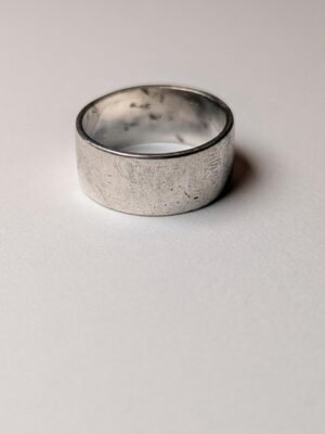 Vintage Sterling Silver Band Ring | Size O 1/2 | 925 Silver