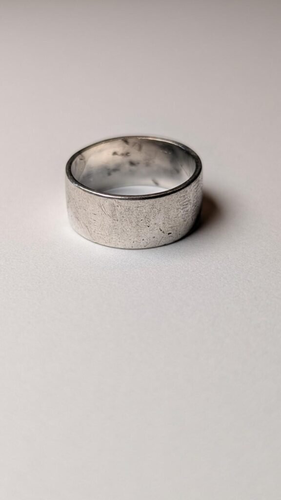 Vintage Sterling Silver Band Ring | Size O 1/2 | 925 Silver