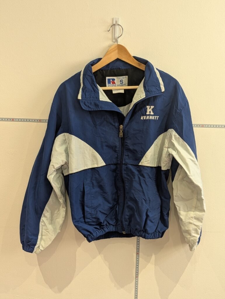 Vintage Kennett Blue Windbreaker Jacket | Size S Small