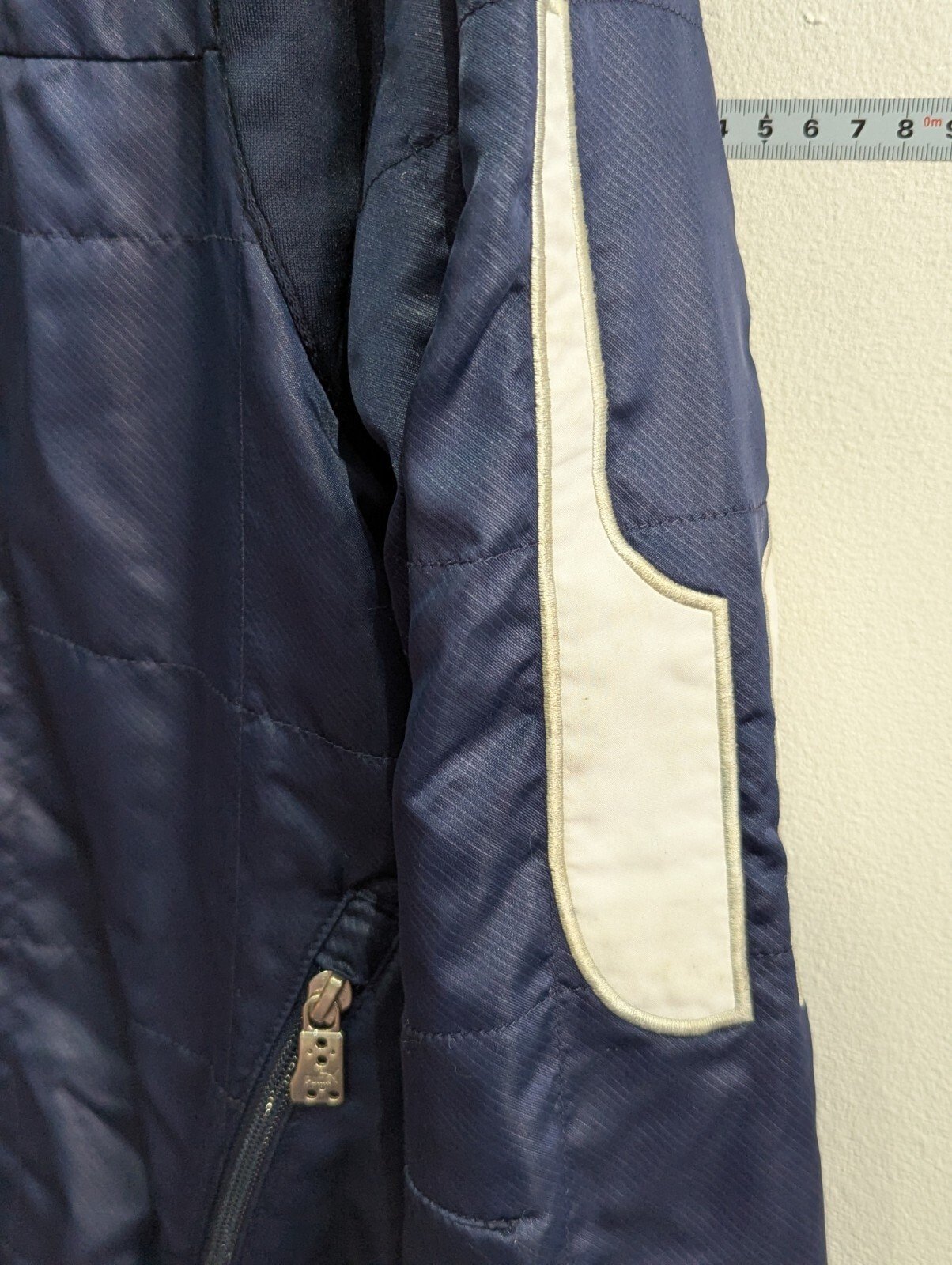 Vintage PUMA BMW Williams F1 Windbreaker Blue & White Jacket | Size Small - Image 3