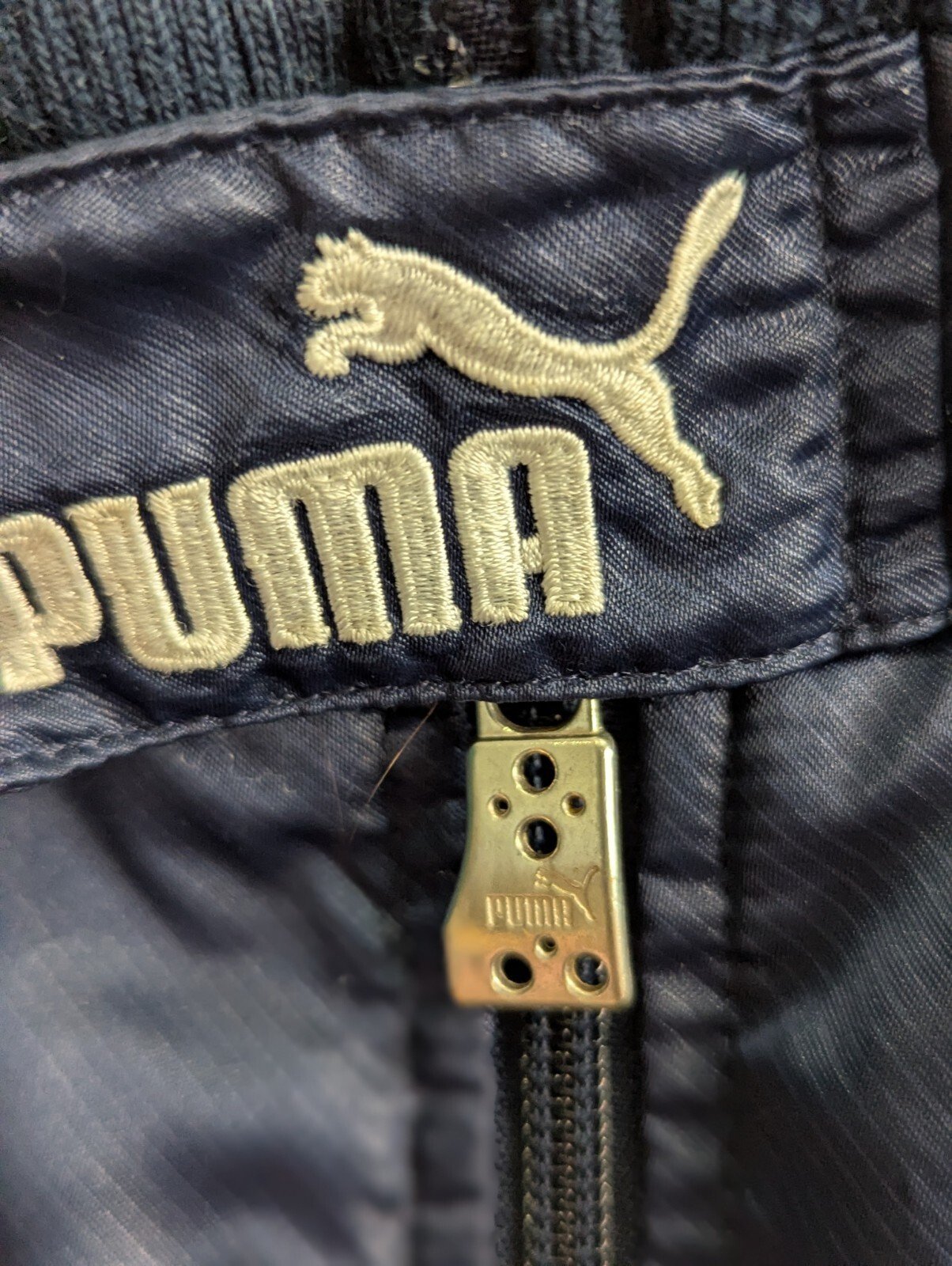 Vintage PUMA BMW Williams F1 Windbreaker Blue & White Jacket | Size Small - Image 7