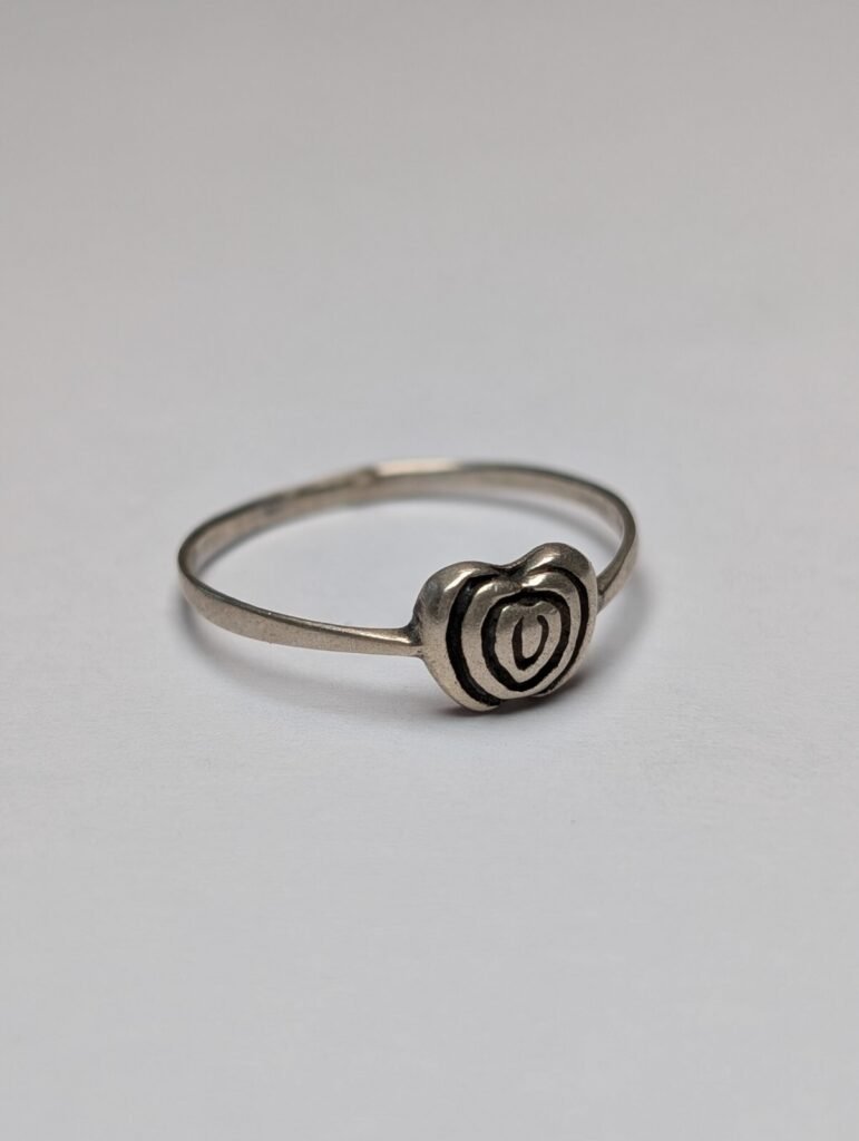 Vintage Sterling Silver Ring | Size L 1/2 | 925 Silver
